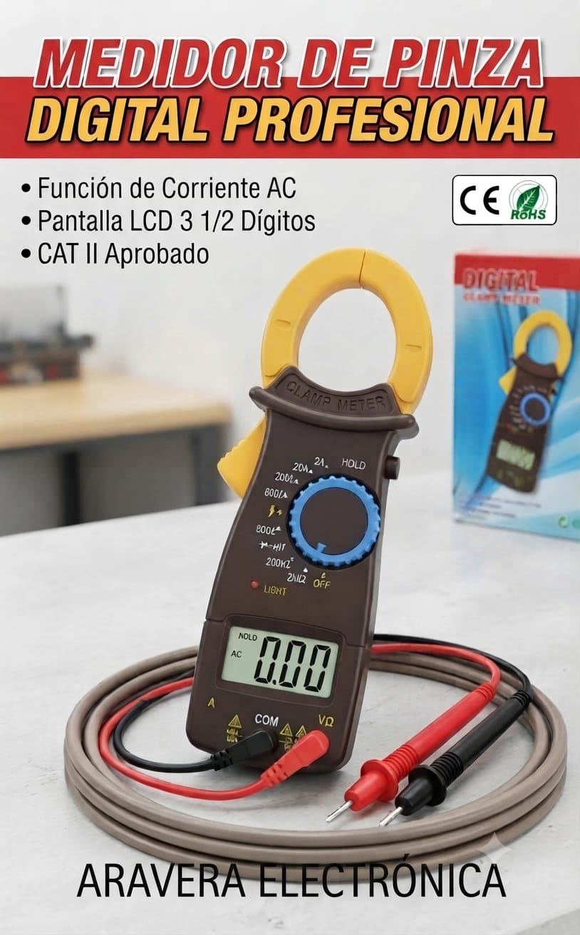 TESTER DIGITAL CLAMP METER DT3266L+