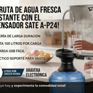 DISPENSADOR SATE A-P24 LED/USB/TOUCH