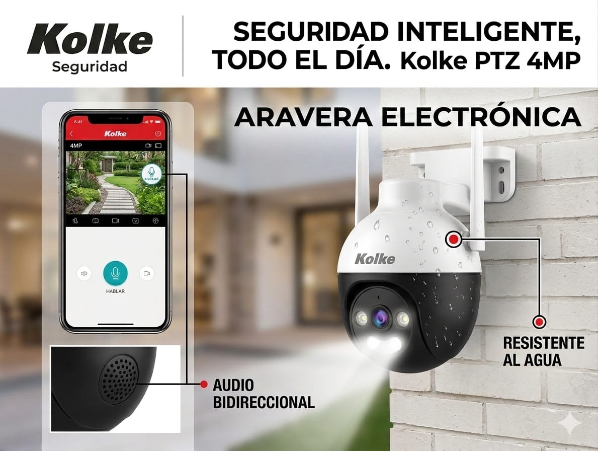 CAMARA IP KOLKE DOMO KUC-689 4MP PTZ