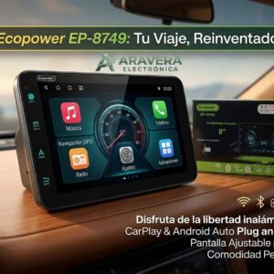 AUTORADIO ECOPOWER 9" EP-8749 BT/FM ANDROID