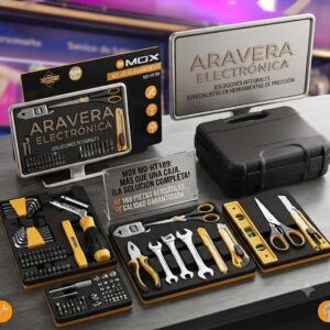 KIT DE HERRAMIENTAS MOX MO-HT189 189 PZA