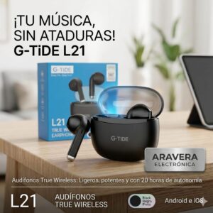 AURICULAR G-TIDE L21 BT NEGRO
