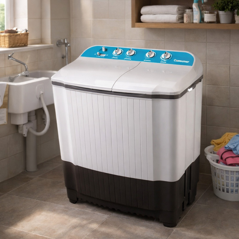 LAVARROPA CONSUMER DOBLE TANQUE 10 KG - Imagen 3