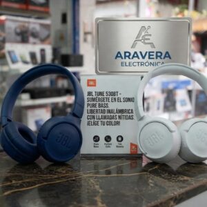 AUDIFONO JBL TUNE530BT AZUL Y BLANCO VINCHA