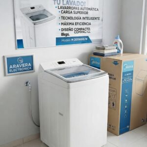 LAVARROPA MIDEA 8 KG BLANCO MA200W80/W CARGA SUPERIOR