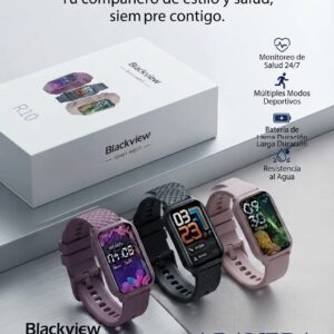 RELOJ BLACKVIEW R10 SMART WATCH NEGRO/PURPURA
