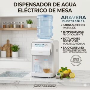 BEBEDERO MARYLAND MR-LD200E DE MESA FRIO Y CALIENTE