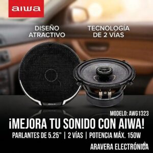 PARLANTE AIWA 5.25" AWG1323 13CM 150 W