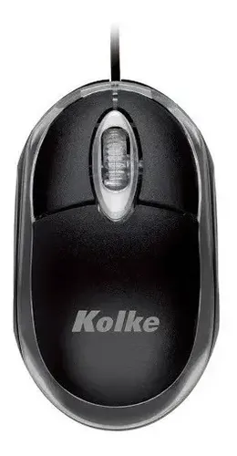 MOUSE KOLKE KM-117 NEGRO USB CON CABLE - Imagen 2