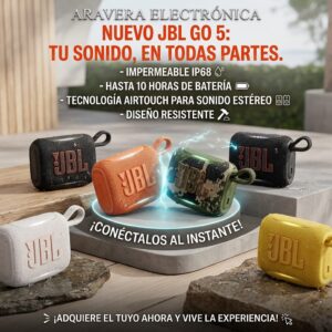 PARLANTE JBL GO 5 RECARGABLE BLUETOOTH