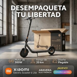 PATINETA ELECTRICA XIAOMI SCOOTER 6 LITE DDHBC26LQ